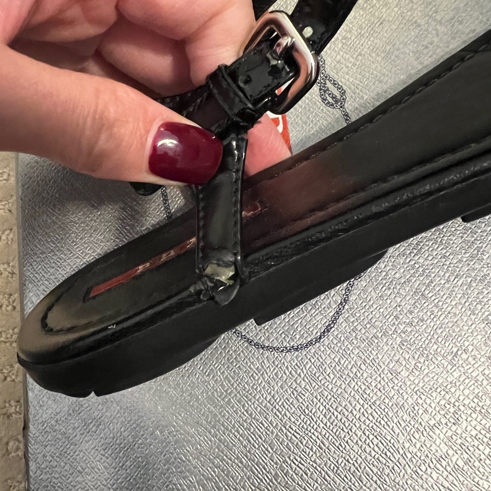 Prada Women's Black Sandals - Picture 6 of 10